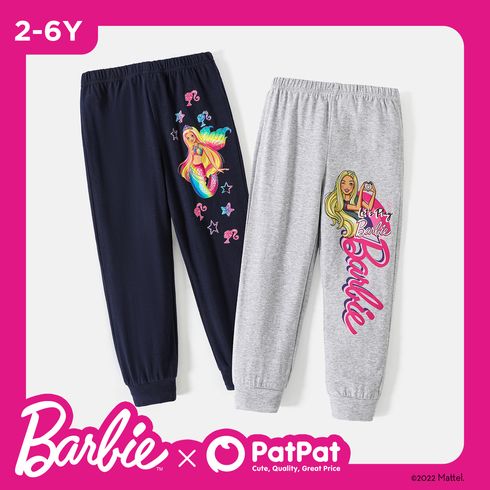 Barbie Toddler Girl Character Print Elasticized Cotton Pants