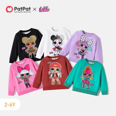 L.O.L. SURPRISE! Toddler Girl Character Print Pullover Sweatshirt