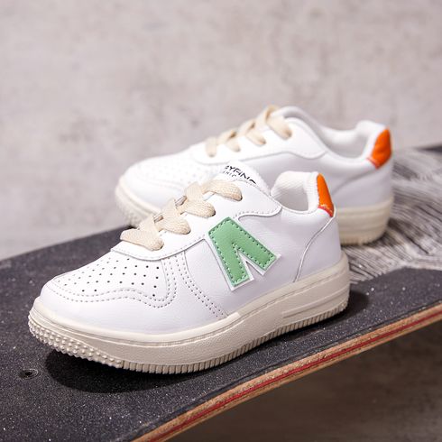 Toddler / Kid Breathable Lace Up Casual Shoes
