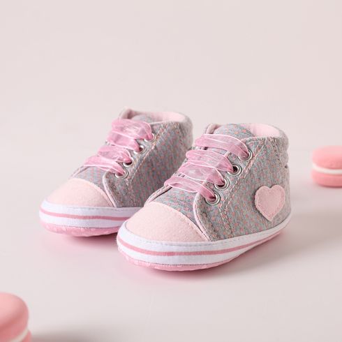 Baby / Toddler Heart Decor Allover Polka Dots Print Prewalker Shoes