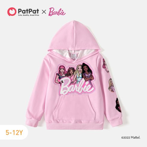 Barbie 2pcs Kid Girl Character Printing Hoodie Sweatshirt