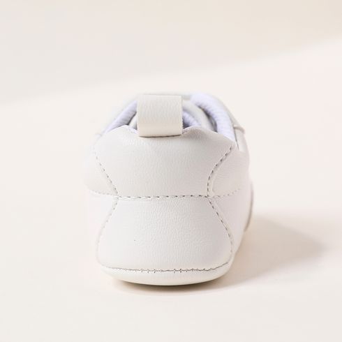 Neonato Unisex Casual Lettere Scarpe primi passi Bianco big image 5