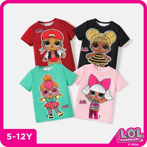 L.O.L. SURPRISE! Kid Girl Graphic Print Short-sleeve Tee