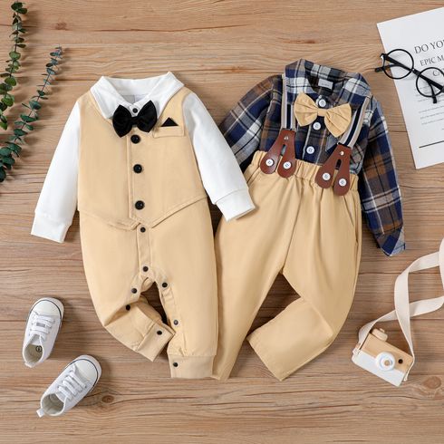 Baby Boy Long-sleeve Gentleman Party Outfits