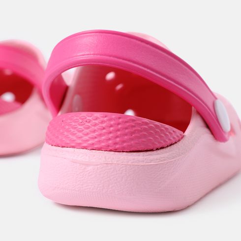 Toddler / Kid Hollow Out Vented Clogs Pink big image 4