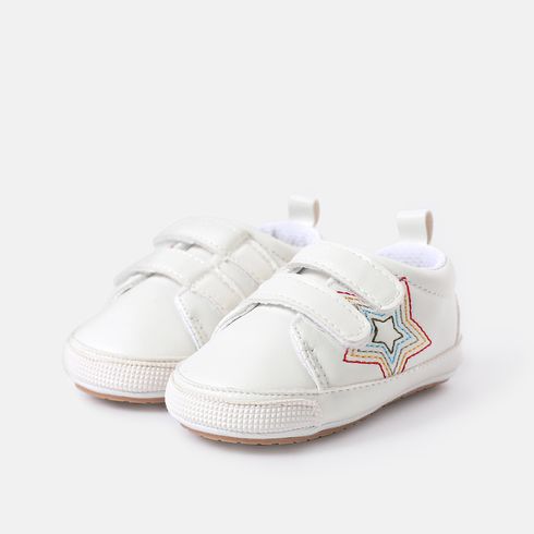 Baby / Toddler Star Graphic White Prewalker Shoes