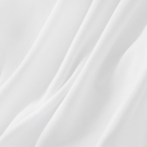 Superman Family Matching Cotton Short-sleeve Graphic White Tee White big image 9