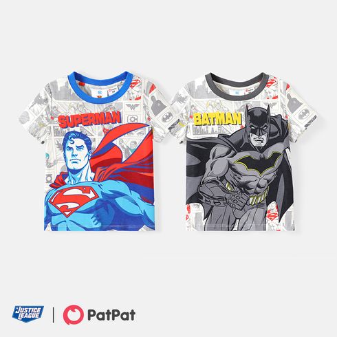 Justice League Toddler Boy Character Print Short-sleeve Tee