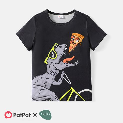 Naia Kid Boy Animal Dinosaur Print Short-sleeve Tee