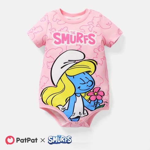 The Smurfs Family Matching Graphic Print Short-sleeve Naia™ Tee Colorful big image 1