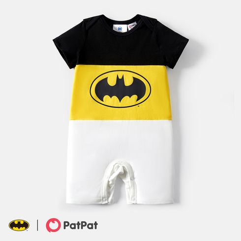 Batman Family Matching Cotton Short-sleeve Graphic Colorblock Tee ColorBlock big image 2