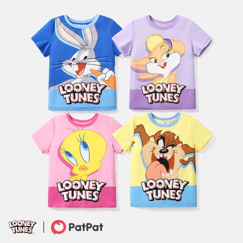 Looney Tunes Criança Unissexo Estampado animal Manga curta T-shirts