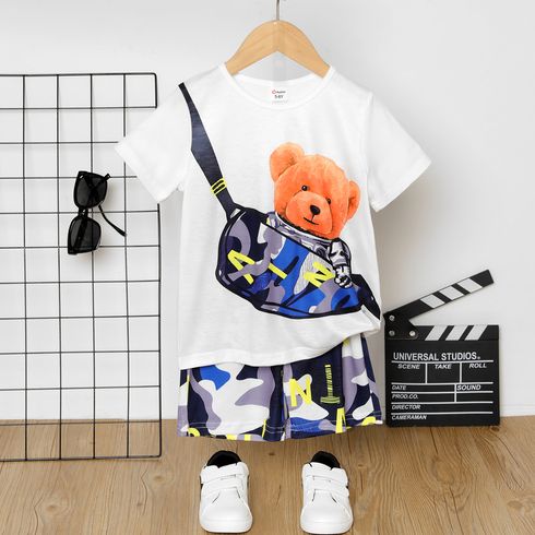 2 pezzi Bambini Set Ragazzo A tema animali A pizzo sfrangiato