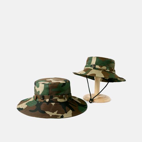 1Pc Camouflage Bucket Hat for Mom and Me