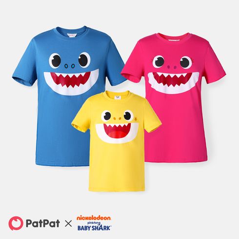 Baby Shark Family Matching 100% Cotton Short-sleeve Shark Print Tee