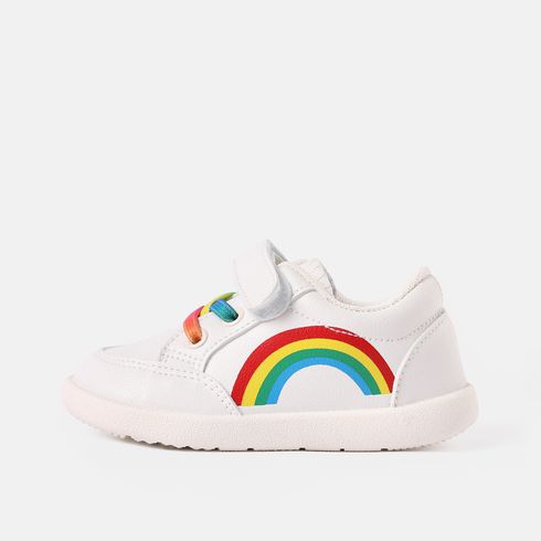 Toddler / Kid Rainbow Lightweight Sneakers (Shoelace Color Gradient is Random)