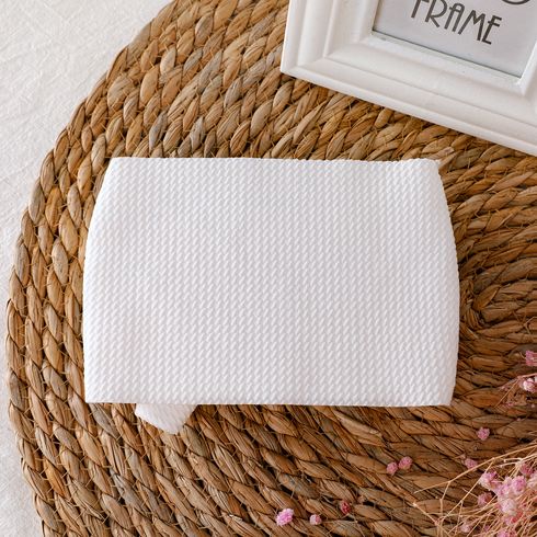 Plain Big Bow Headband for Girls White big image 3