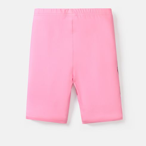 L.O.L. SURPRISE! Kid Girl Eco-friendly RPET Fabric Character Print Leggings Shorts Pink big image 2