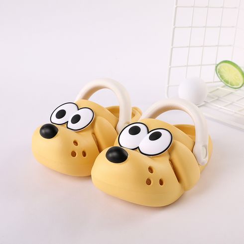 Toddler New Style Cartoon Hollow Shoes Yellow big image 2