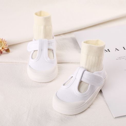 Toddler / Kid Casual White Canvas Shoes