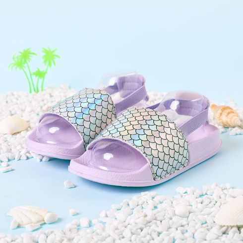 Toddler Mermaid Print Sandals