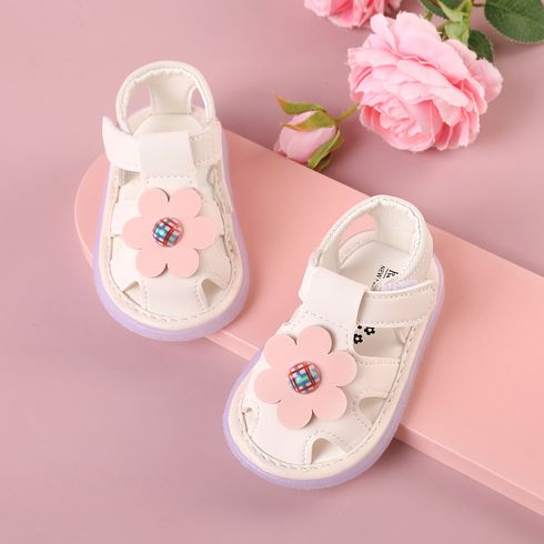 Baby / Toddler Floral Decor LED Prewalker Shoes