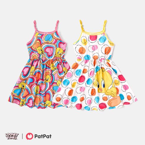 Looney Tunes Kid Girl Bowknot Design Slip Dress