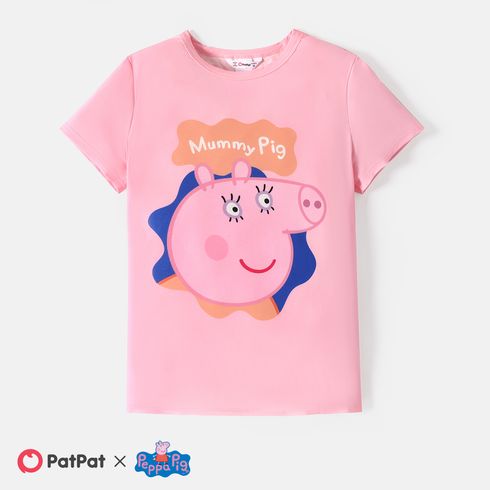 Peppa Pig Family Matching Short-sleeve Graphic Print Naia™ Tee Multi-color big image 10