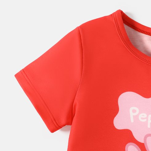Peppa Pig Family Matching Short-sleeve Graphic Print Naia™ Tee Multi-color big image 8