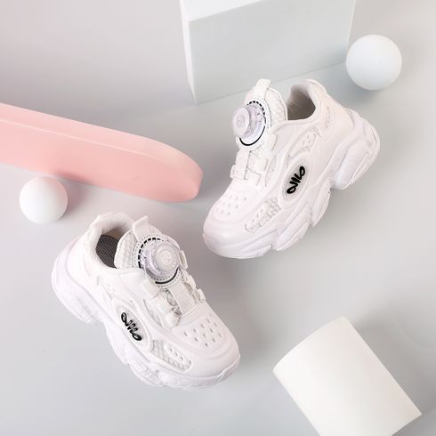 Kid  Texture Fashion Solid Sneakers