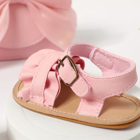 Baby/Toddler Ruffle Toddler Sandals Pink big image 4