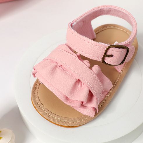 Baby/Toddler Ruffle Toddler Sandals Pink big image 5
