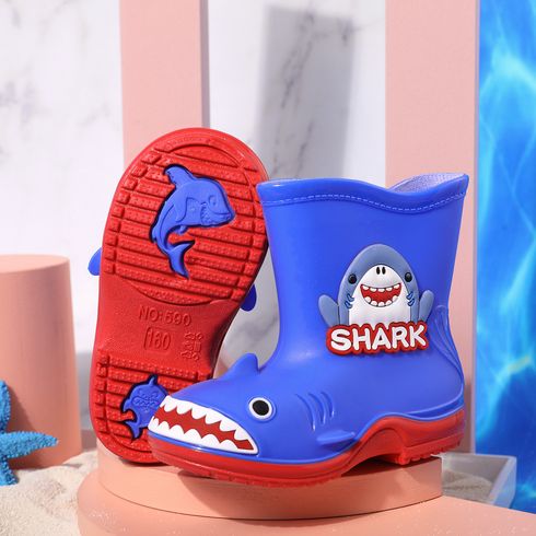 Toddler/Kid Shark Pattern Rain Boots