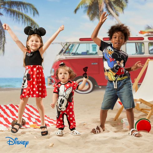 Disney Character & Polka Dots Print Naia™ Dresses for Mom and Me Red big image 21