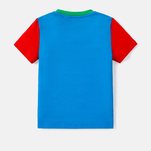 Disney Toddler Girl/Boy Character Print Naia™ Short-sleeve Tee Blue big image 5