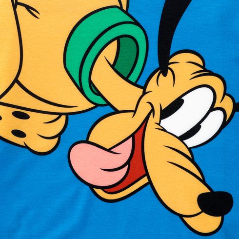 Disney Toddler Girl/Boy Character Print Naia™ Short-sleeve Tee Blue big image 4