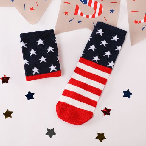 Independence Day Toddler/Kid's Mid-calf Socks Red big image 1