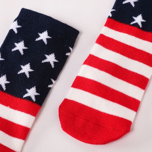 Independence Day Toddler/Kid's Mid-calf Socks Red big image 6