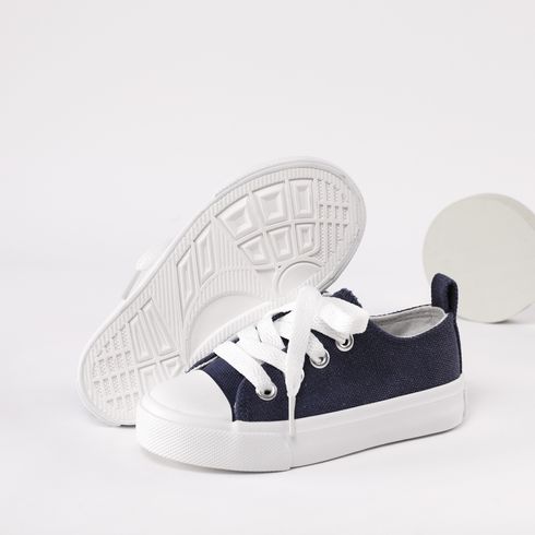 Toddler/Kid Korean Style Casual Shoes Navy big image 5
