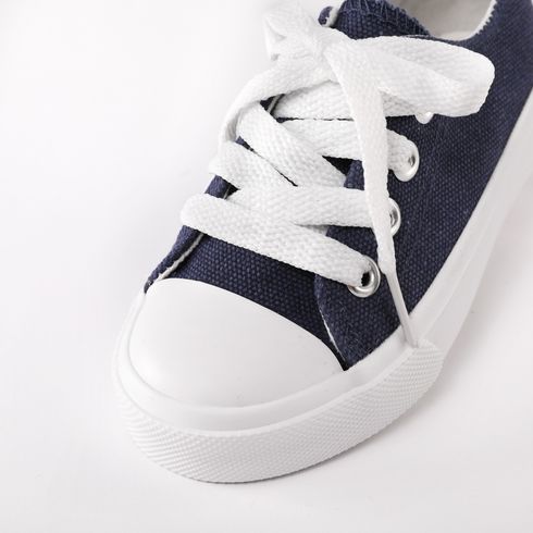 Toddler/Kid Korean Style Casual Shoes Navy big image 4