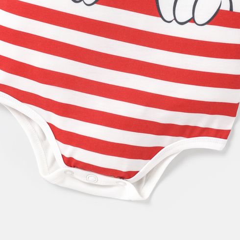 Disney Family Matching Short-sleeve Graphic Striped Naia™ Tee White big image 4