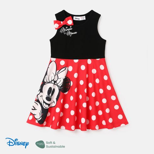 Disney Character & Polka Dots Print Naia™ Dresses for Mom and Me Red big image 5