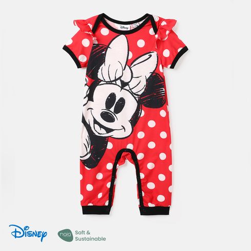 Disney Character & Polka Dots Print Naia™ Dresses for Mom and Me Red big image 8