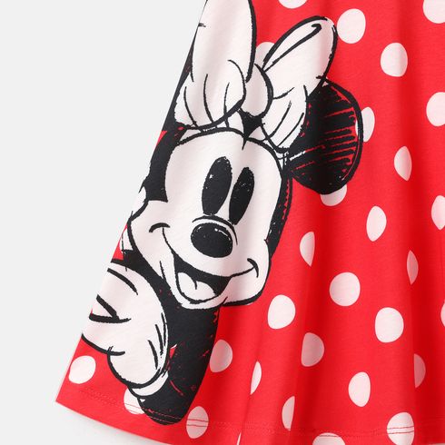 Disney Character & Polka Dots Print Naia™ Dresses for Mom and Me Red big image 4