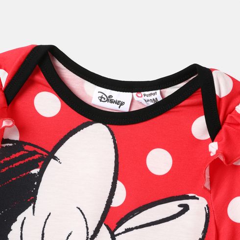 Disney Character & Polka Dots Print Naia™ Dresses for Mom and Me Red big image 9