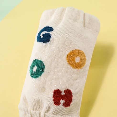 Baby Letter Pattern Dispensing Non-slip Knee Pads Multi-color big image 7