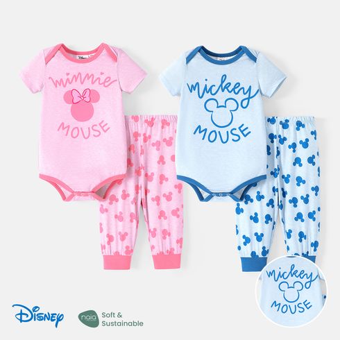 Disney Baby Boy/Girl 2pcs Short-sleeve Graphic Naia™ Romper & Pants Set