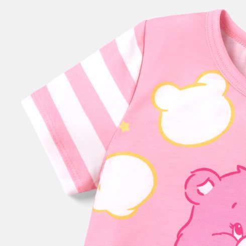 Care Bears Toddler Girl/Boy Naia™ Character Print Short-sleeve Tee Pink big image 6
