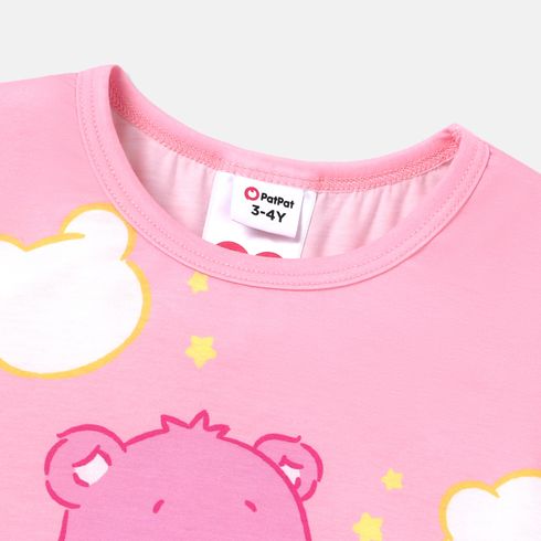 Care Bears Toddler Girl/Boy Naia™ Character Print Short-sleeve Tee Pink big image 4
