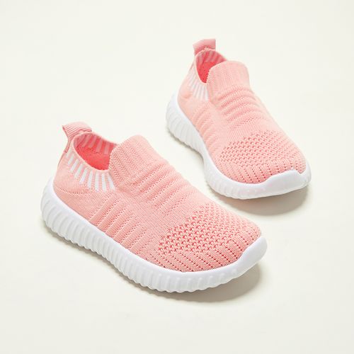 Toddler / Kid Knit Panel Slip-on Sports Shoes